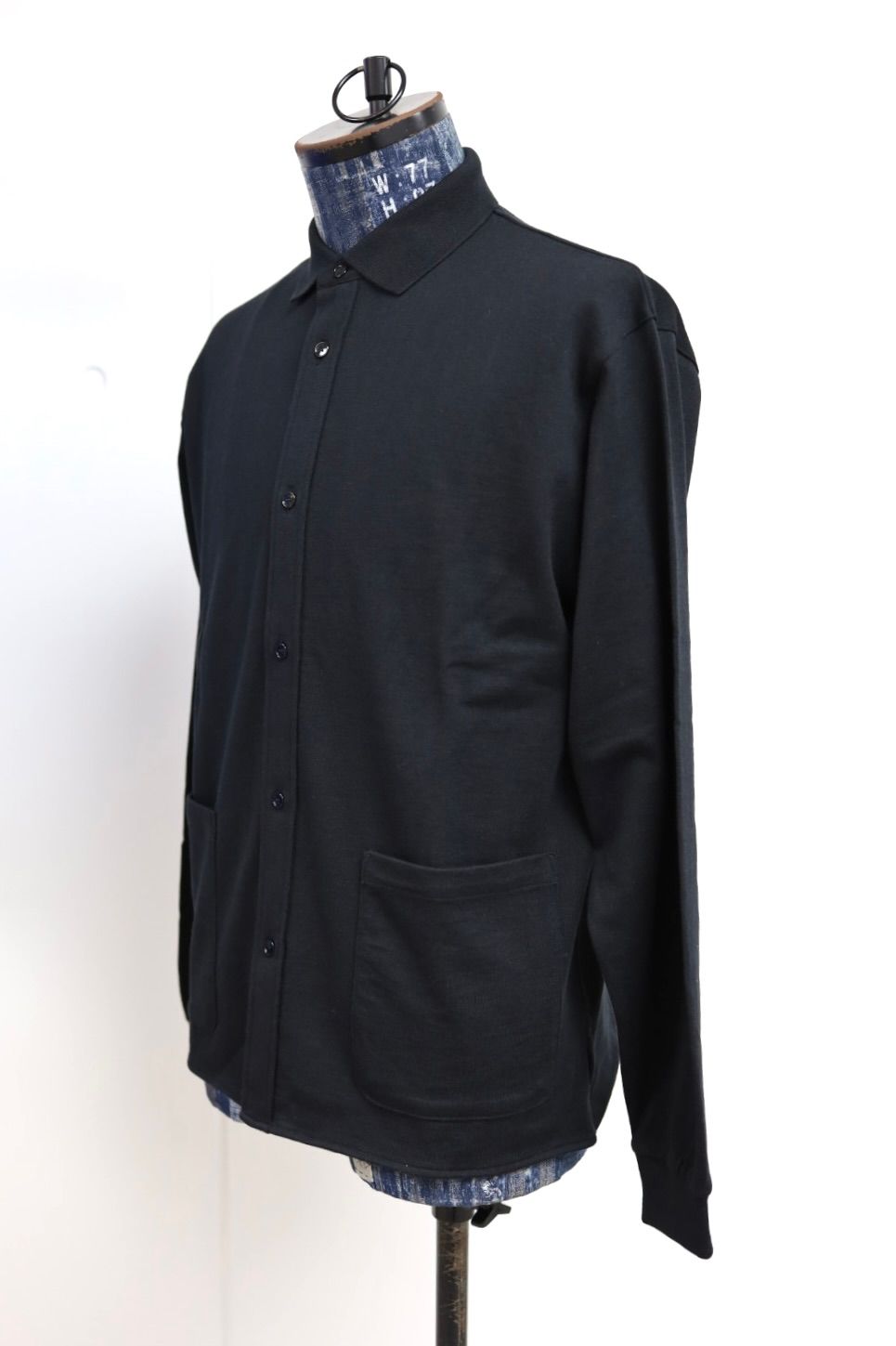 MARKAWARE 26SS POLO COLLAR SHIRT(A26A10CS01C)BLACK☆新作発売！
