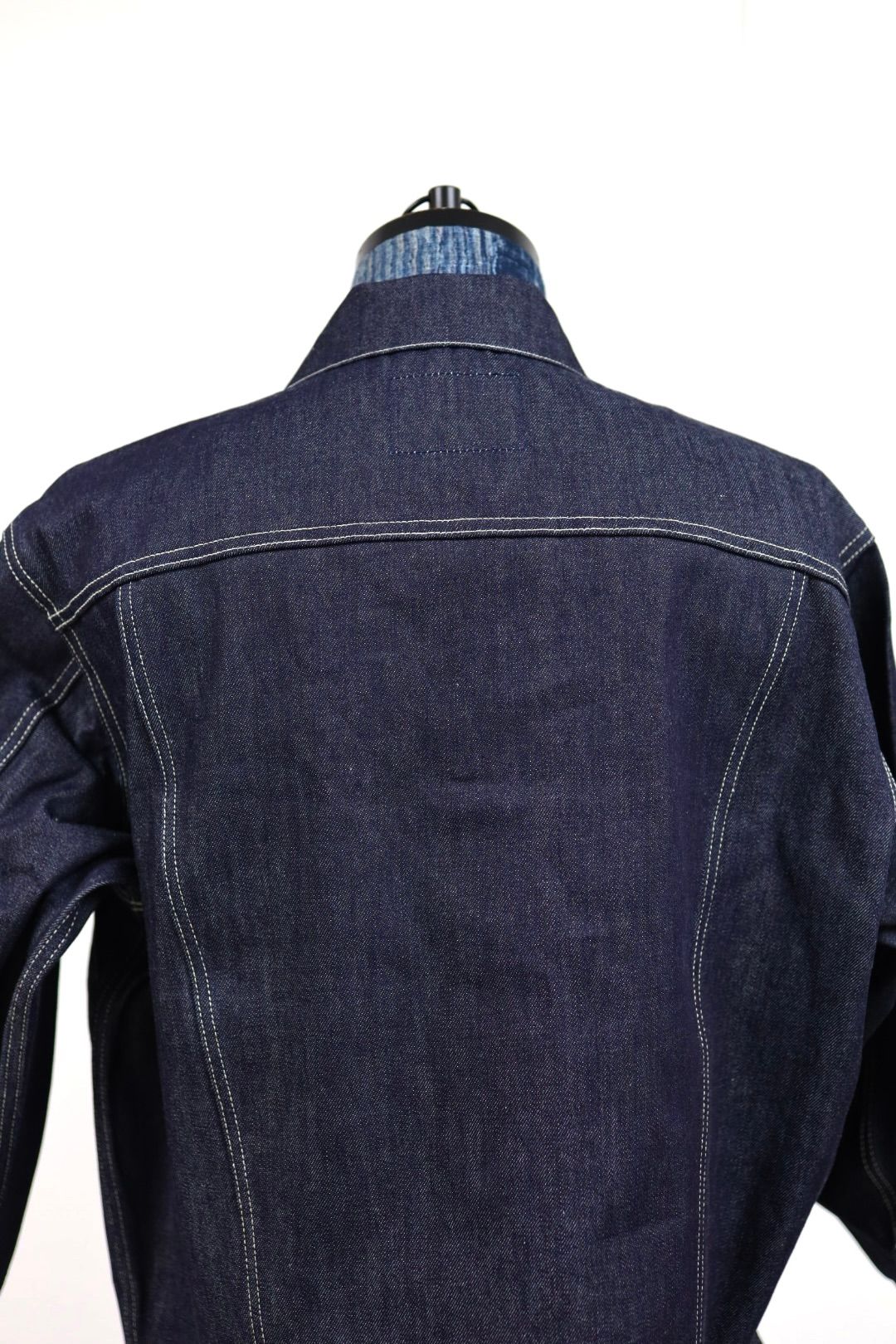 グラフペーパー Selvage Denim Trucker Jacket(GU261-20055RB)INDIGO_RIGID★1月24日(土)発売！