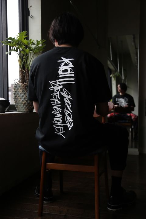 KIDILL×SKOLOCT T-SHIRTS (KLSKT05) "BLACK" style.2021.1.23.