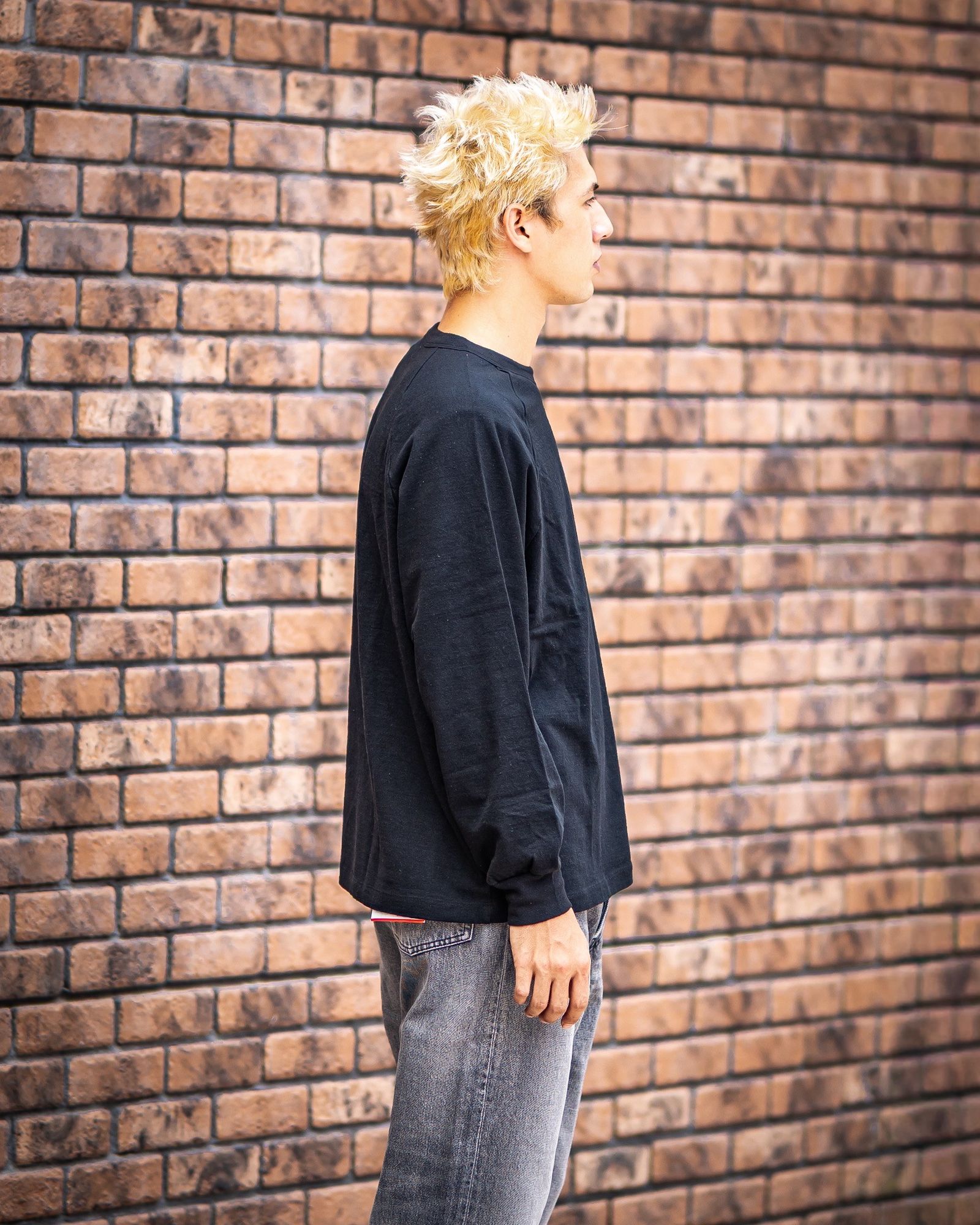blurhms 25FW Co/Silk Nep Raglan Tee 新作発売！
