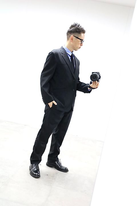 COMME des GARCONS HOMME 26SS ウールポプリン2Bジャケットスタイル