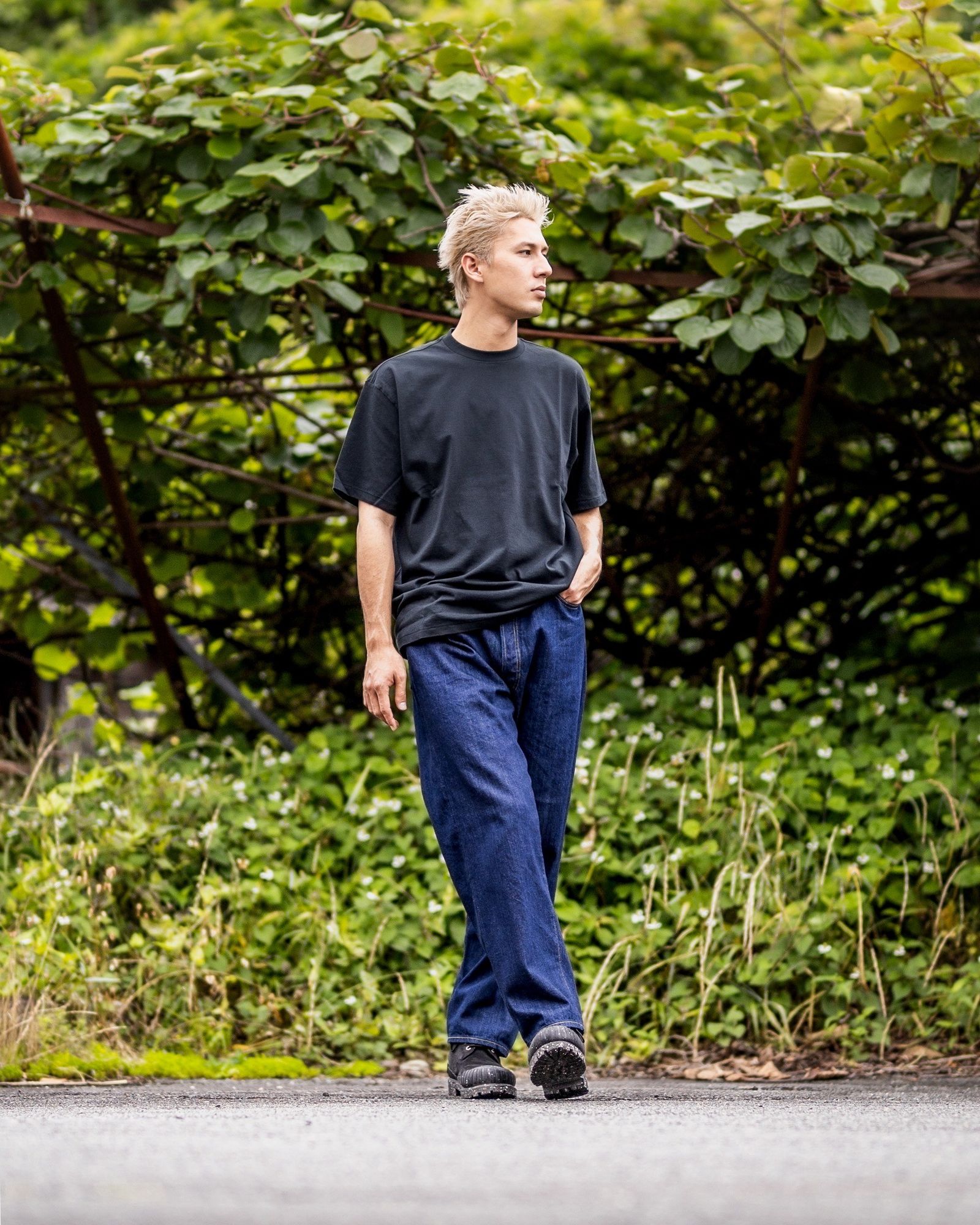 アプレッセ 2025 STYLE2 Light Weight T-Shirt(AP-5001)BLACK