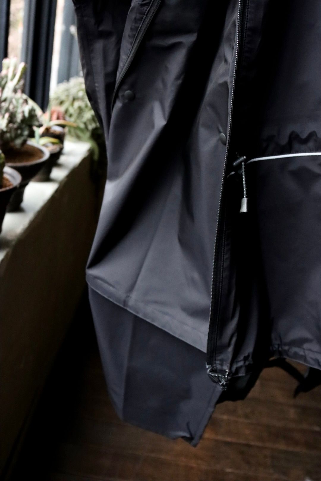 is-ness イズネス24SS 3-LAYER TRANSFORMABLE JACKET(1006SSJK01)BLACK