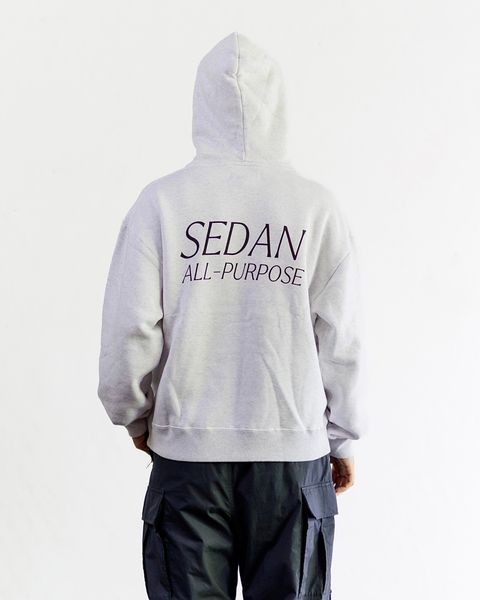 SEDAN ALL-PURPOSE OG Logo Elastic Cord Hoodie セットアップスタイル