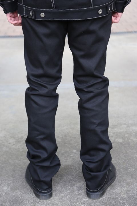sulvam 2021SS Mens slim denim jacket & Mens boots cut denim pants style.2020.12.19.