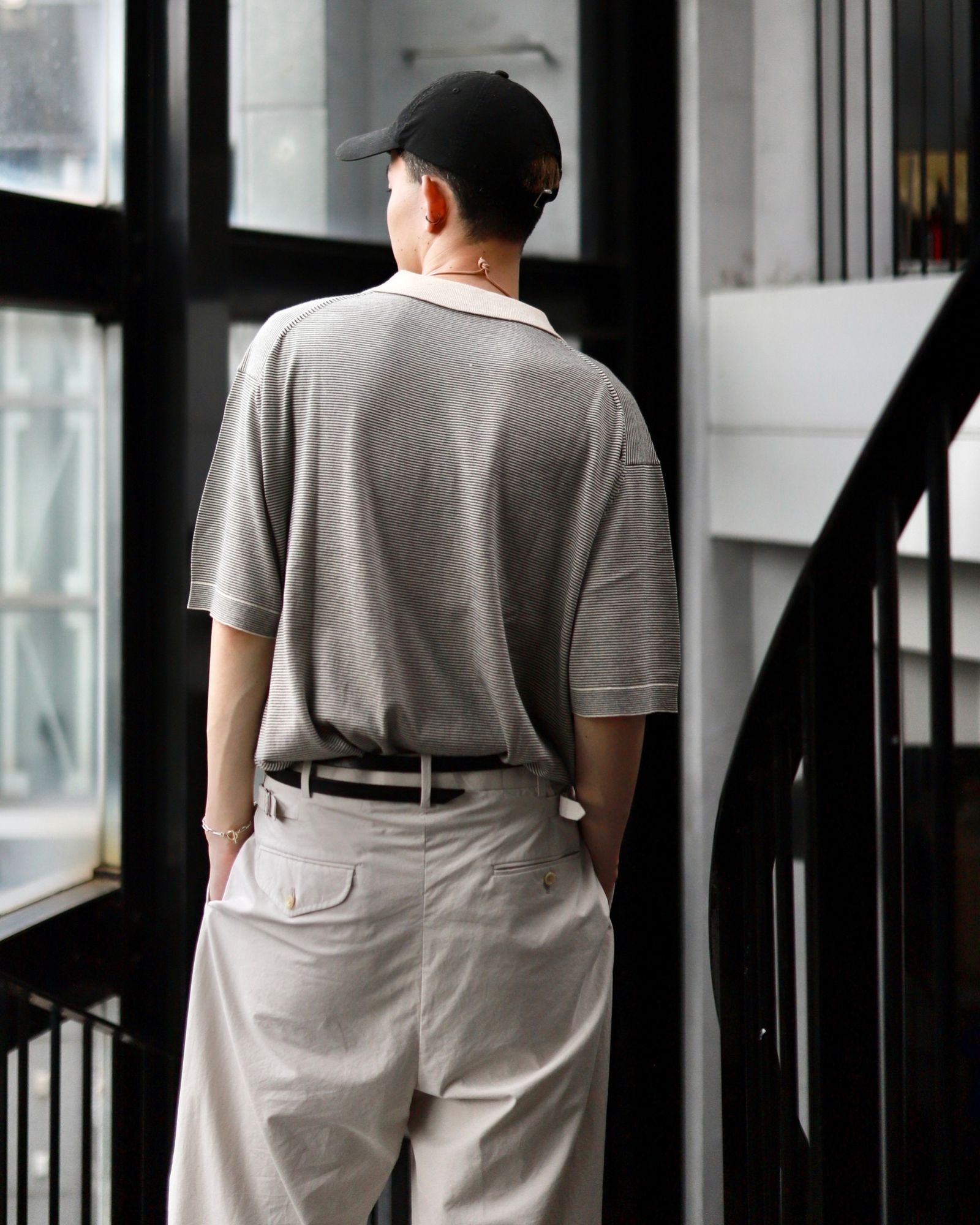 A.PRESSE(アプレッセ) / High Gauge S/S Striped Skipper | 公式
