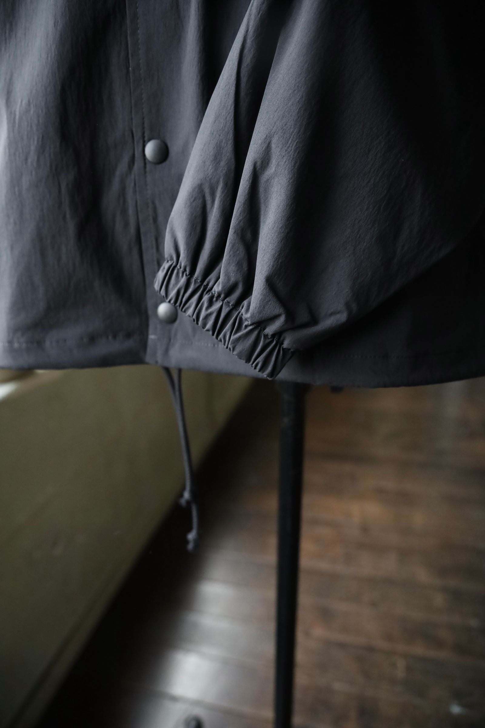 S.F.C 25SS エスエフシー HOODY COACH JACKET(SFCSS25J04) Black☆1月25日(土)発売！