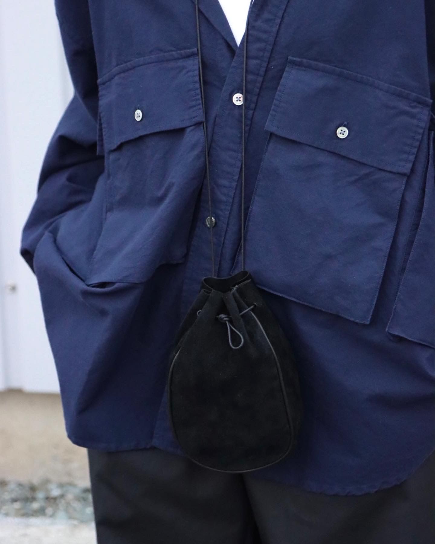 FreshService OXFORD FLAP POCKET L/S SHIRT style.2023.1.9
