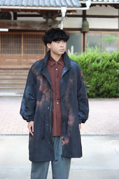 YOKE INJECTION DYED SNOWPARKER(YK22AW0381C) style. 2022.07.21.