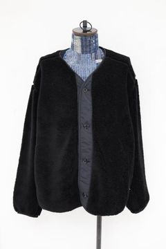 グラフペーパー Wool Boa Liner Blouson(GU263-30341)BLACK☆10月17日(土)発売！