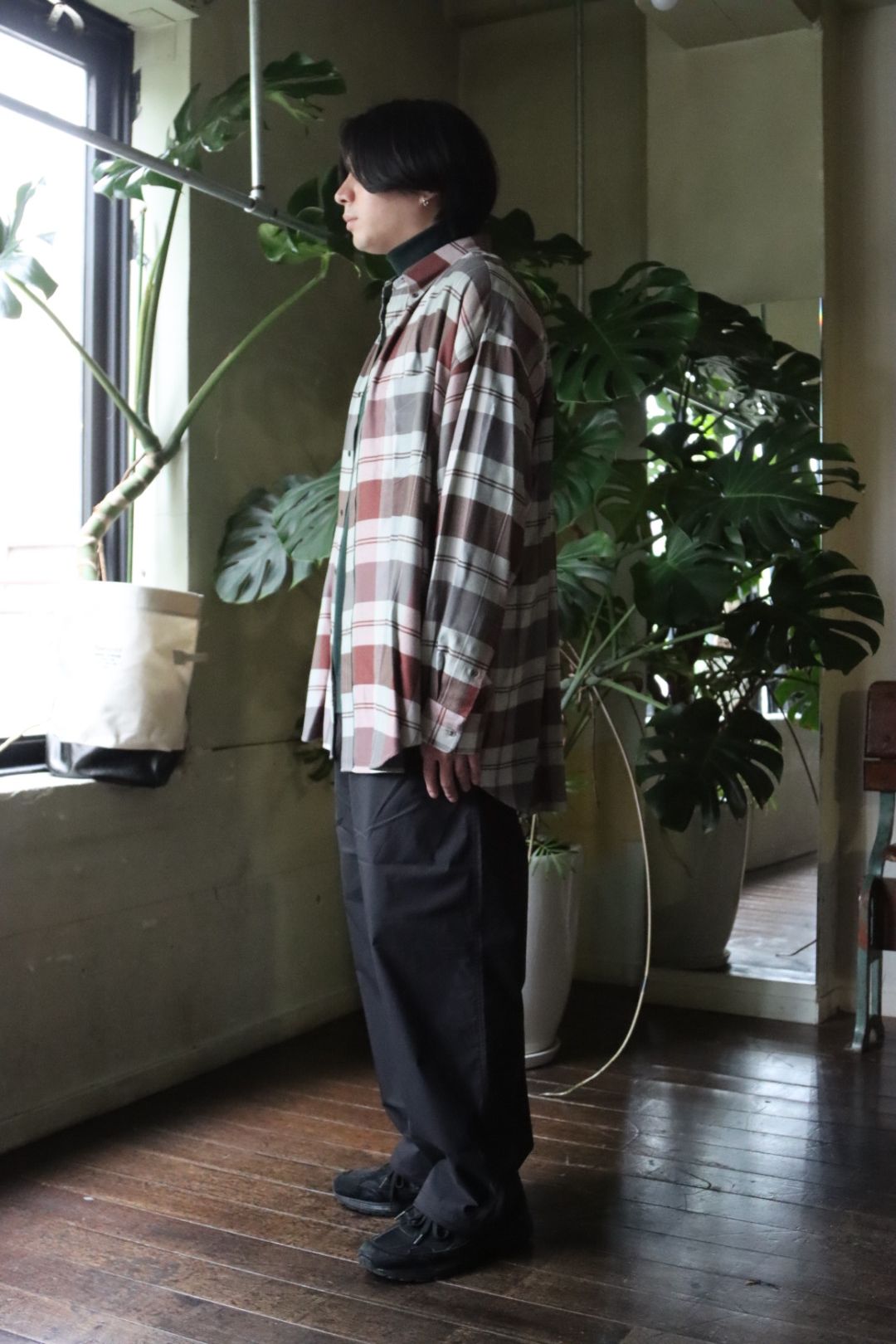 Graphpaper 22AW High Gauge High Neck Knit style.2022.8.14
