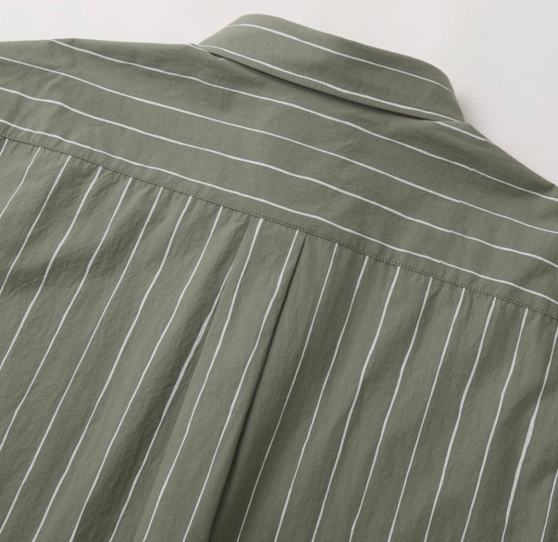 S.F.C 24SS エスエフシー SFC STRIPE SHIRT(SFCSS24S02)Olive☆2月24日(土)発売！