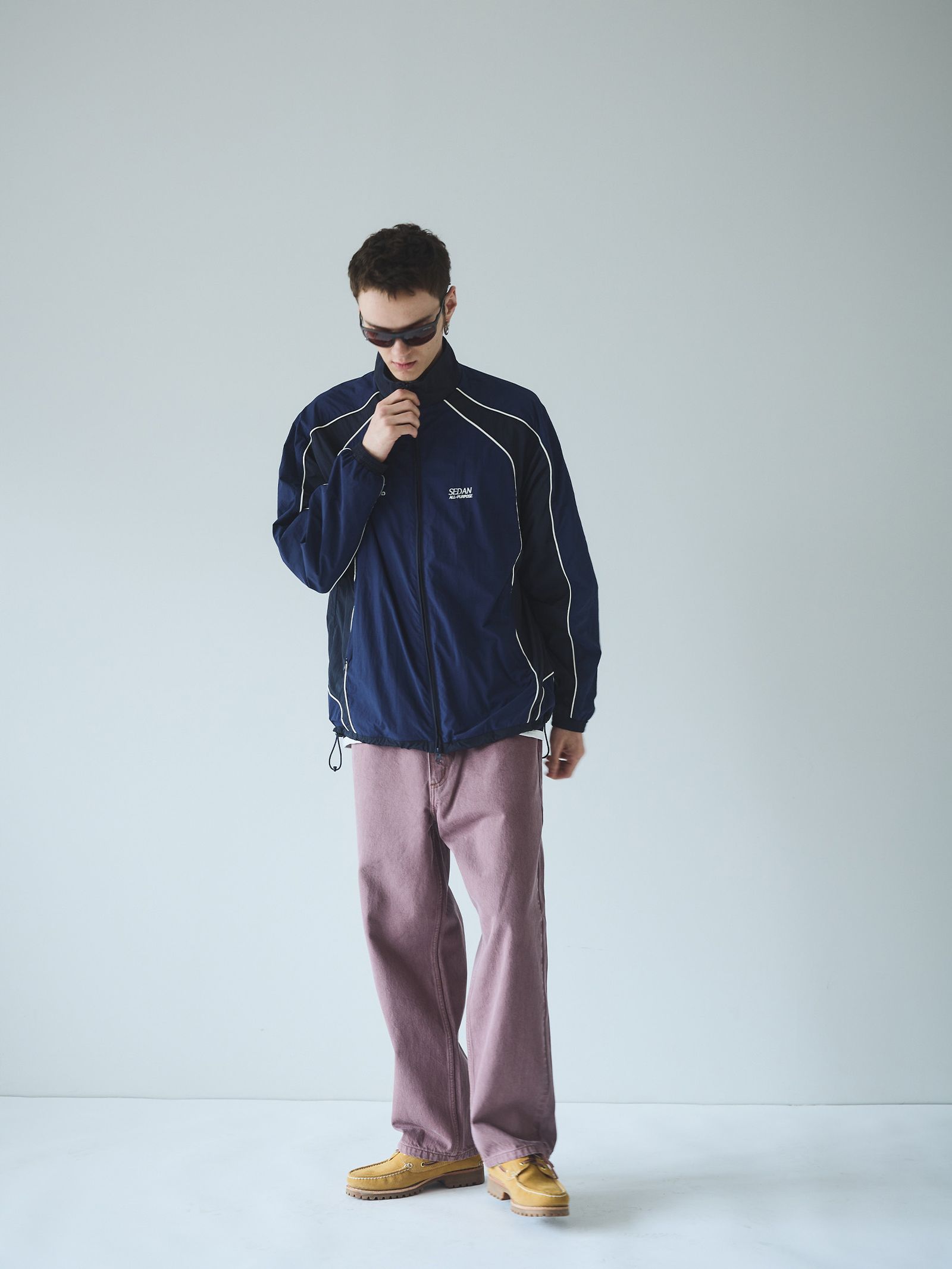 セダンオールパーパス SS24 UMBRO® Woven Track Jacket(SD24S-JK05) Deep Navy☆3月9日(土)発売！