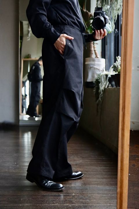 blurhms ROOTSTOCK C/N Oxford Snow Pants"BLACK"スタイル