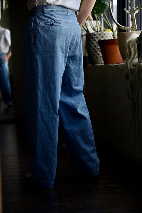 A.PRESSE Type.1 Denim Trousersスタイル