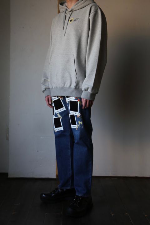 doublet MEMORIAL POLAROID HOODIE style.2021.1.16.