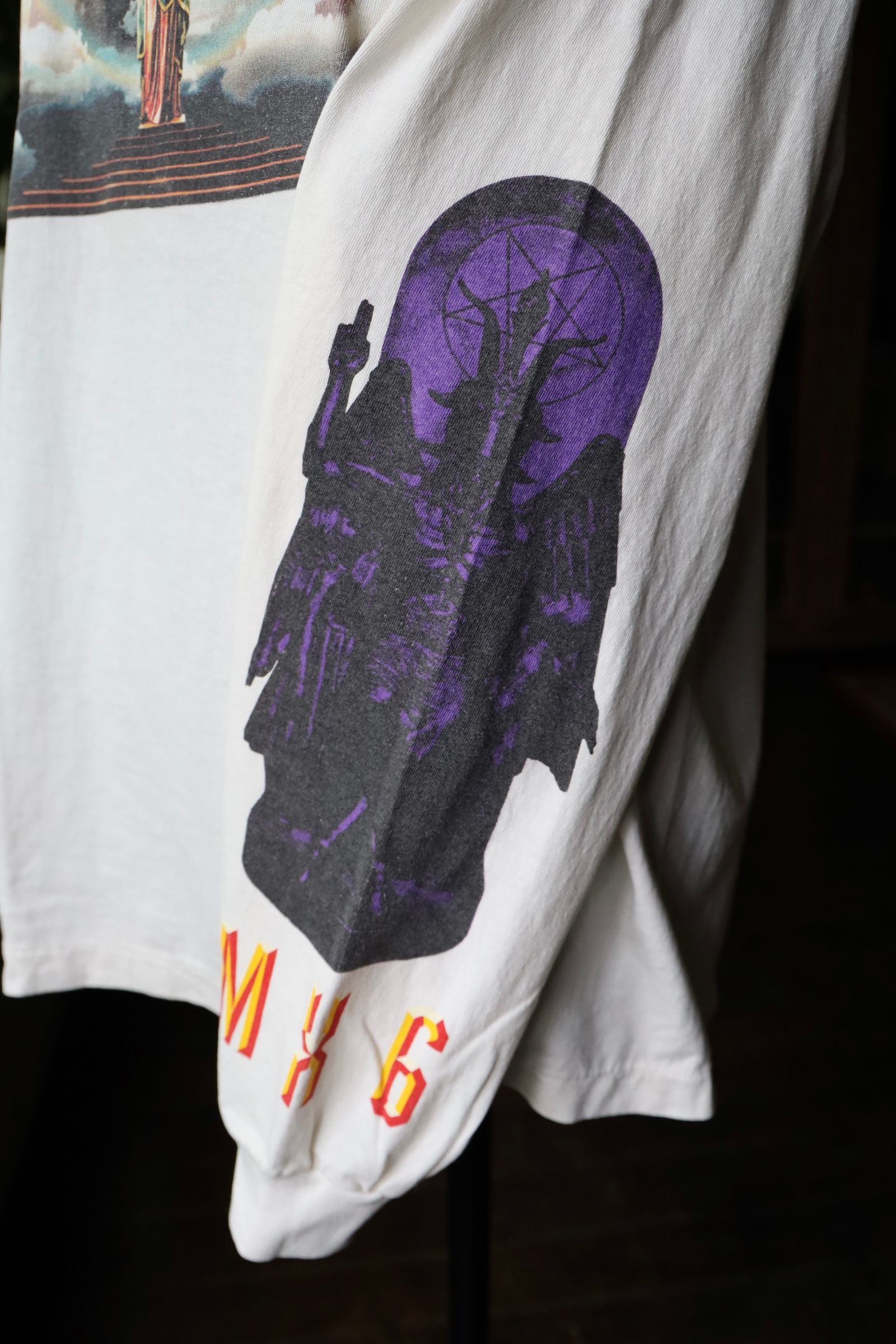 セントマイケル24AW SAINT PICTURES LS TEE(SM-YS1-0000-016)WHITE