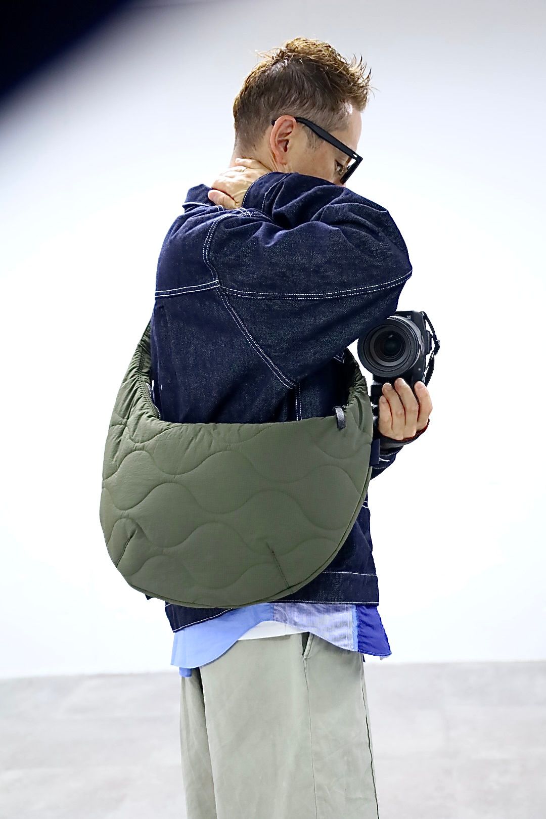 COMME des GARCONS HOMME 26FW 綿反応デニムジャケットスタイル