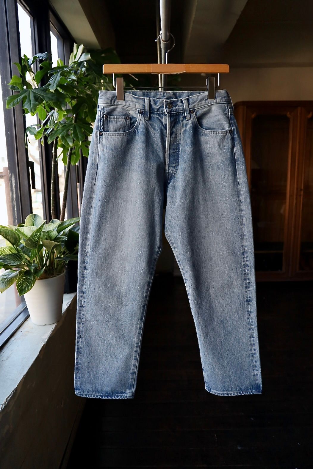 アプレッセ 25SS Washed Denim Pants(AP-4006)INDIGO☆3月22日(土)発売！