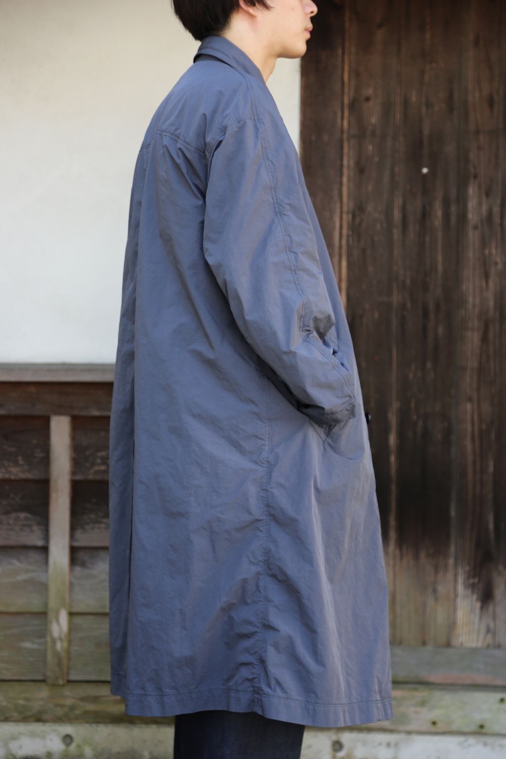 R&D.M.Co-　GARMENT DYE OVER SIZE COAT