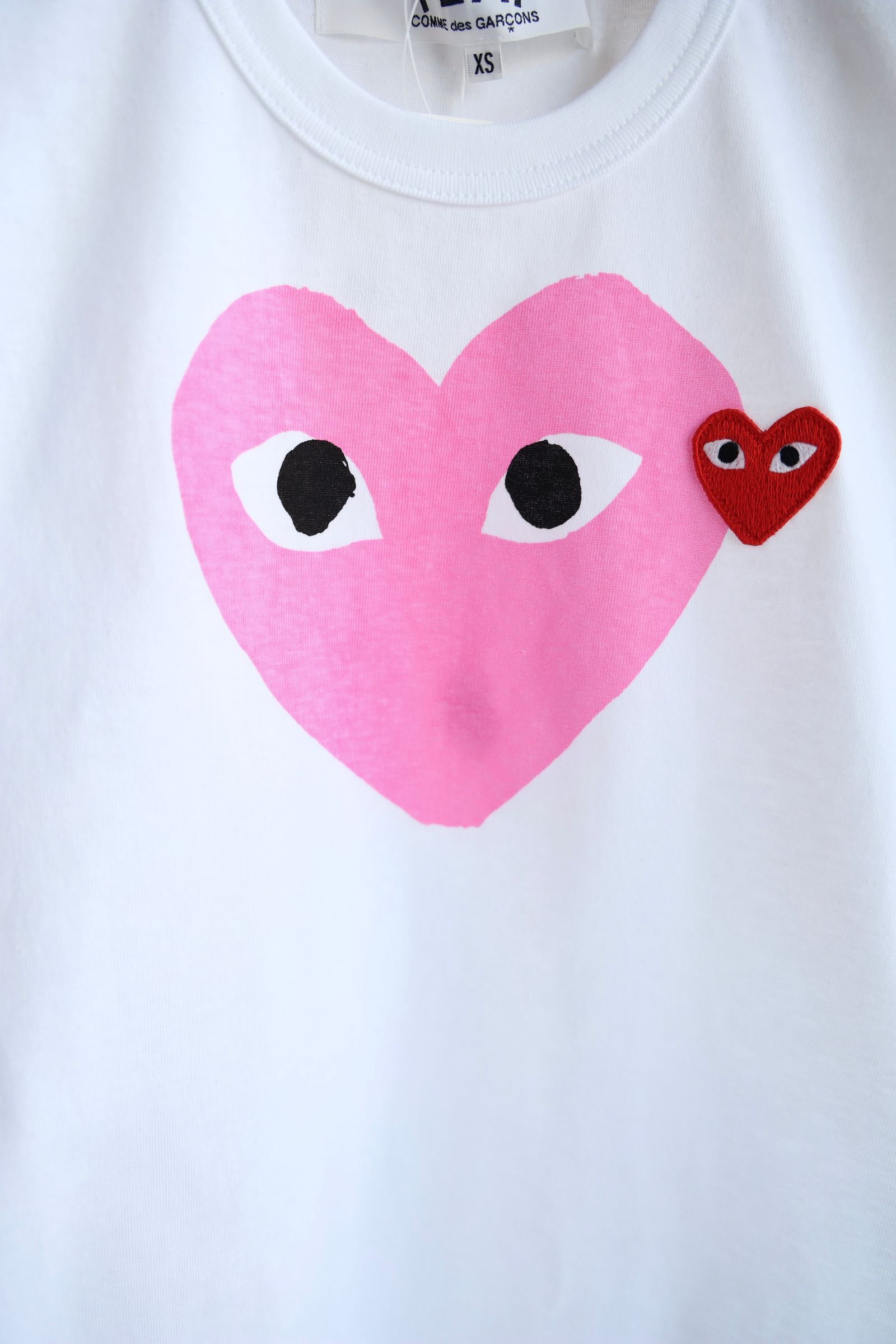PLAY COMME des GARCONS - PLAYプレイコムデギャルソン RED