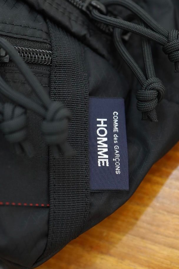 コムデギャルソンオム26SS BRIEFINGコラボ ナイロンウエストポーチ(HQ-K203-051-1)BLACK★4月3日(金)発売！