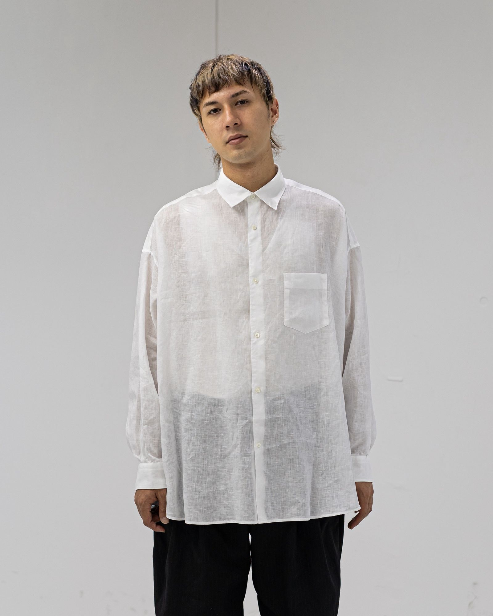 Graphpaper Linen L/S Oversized Regular Collar Shirt 6月20日(土)新作発売！