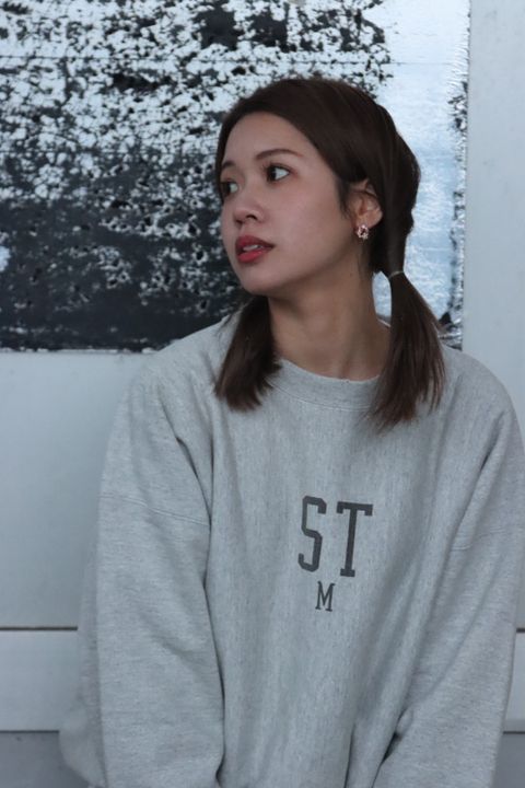 セントマイケル 新作CREW SWEAT STM style.2022.12.24