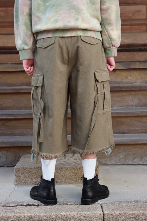 doublet WASTE VEGETABLE DYED HOODIE(22SS28CS209) style.2022.1.15.