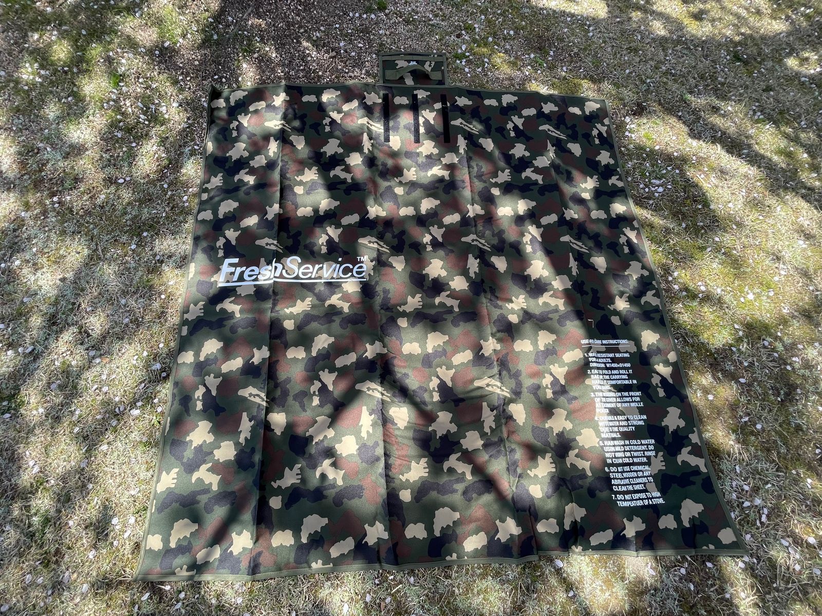 フレッシュサービスGROUND SHEET(CAMO)☆6月22日(日)発売！