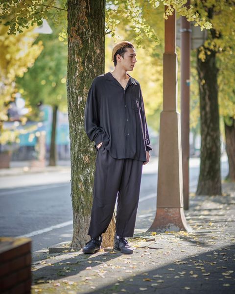 Graphpaper SIDOGRAS Twill Viscose Oversized Sleeping Shirt 11月23日(土)新作発売！