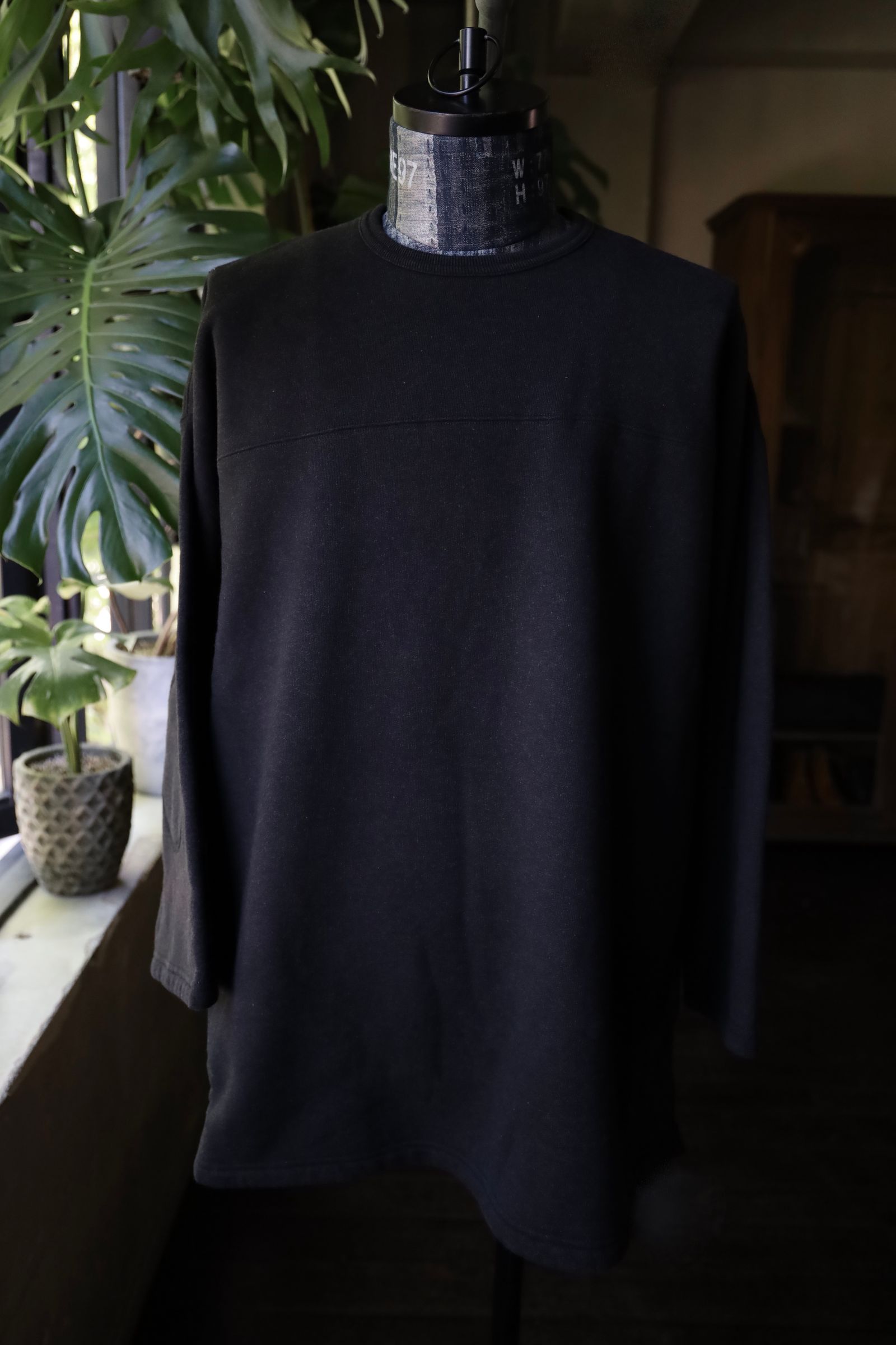 S.F.C 24FW エスエフシーSFC FOOTBALL LS SWEAT(SFCFW24CS03)Black Melange☆10月19日(土)発売！