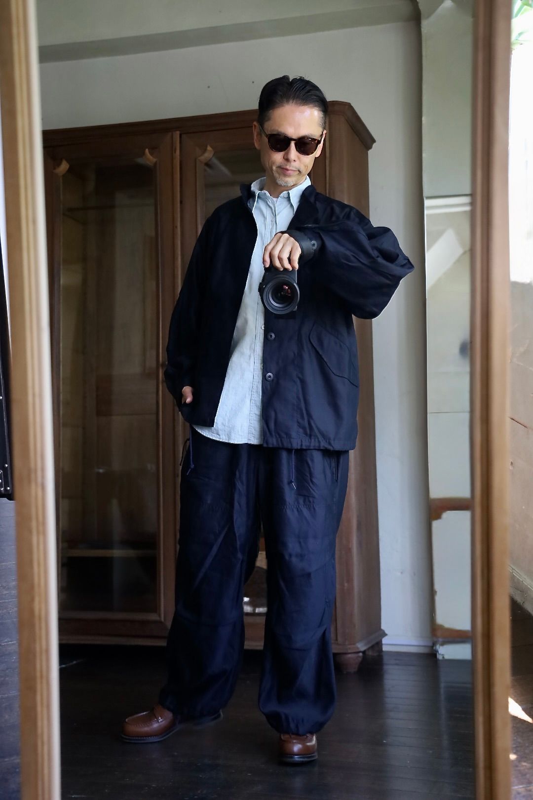Gurank 25FW グランク フライトパンツ LM flight pant (2564)NAVY