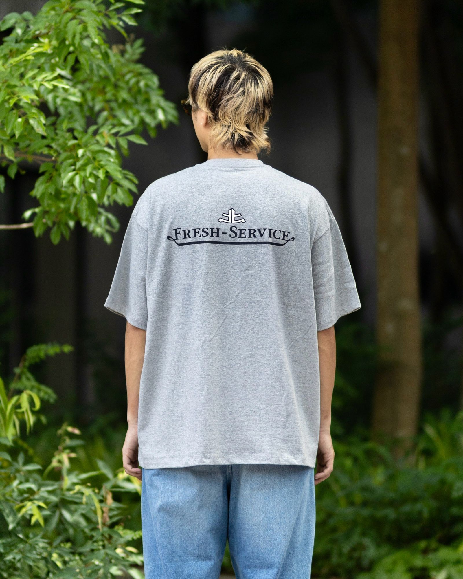 フレッシュサービス CORPORATE PRINTED S/S TEE "FF"(FSC263-70137)H.GRAY☆7月25日(土)新作発売！