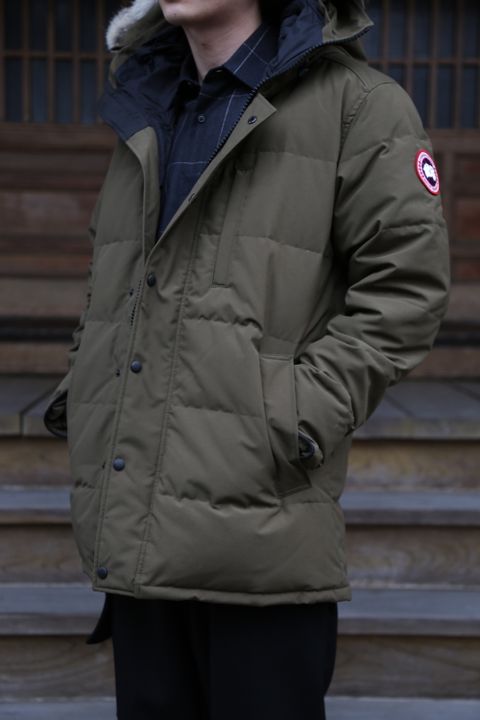 CANADA GOOSE  CARSON PARKA FF(3805MA)"GREEN"style.2020.11.8.