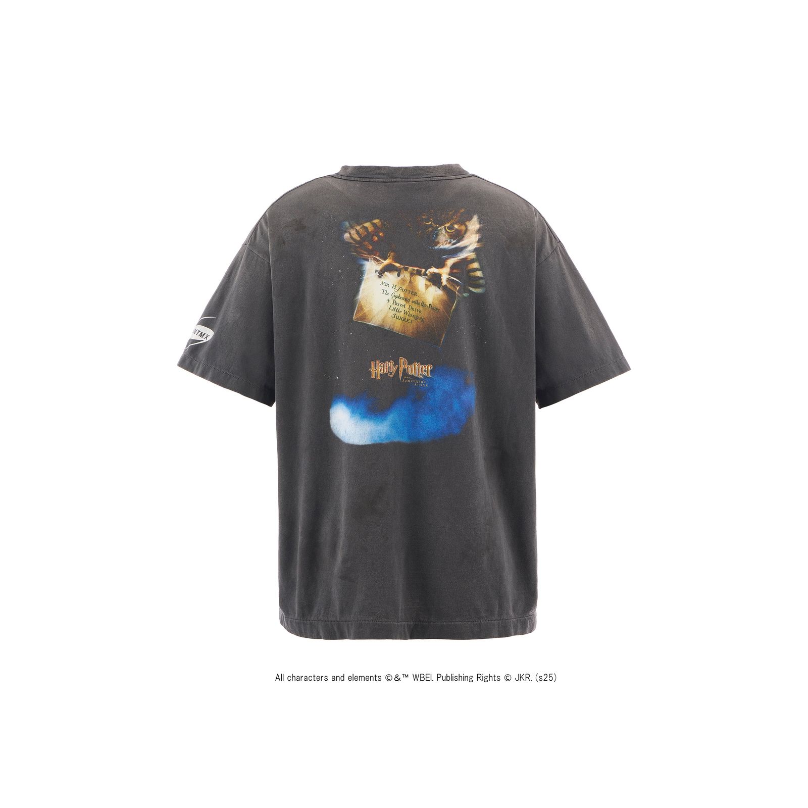 セントマイケル Tシャツ ハリーポッター PHILSPHR'S STONE HP_SS TEE(SM-HR1-0000-C45)BLACK