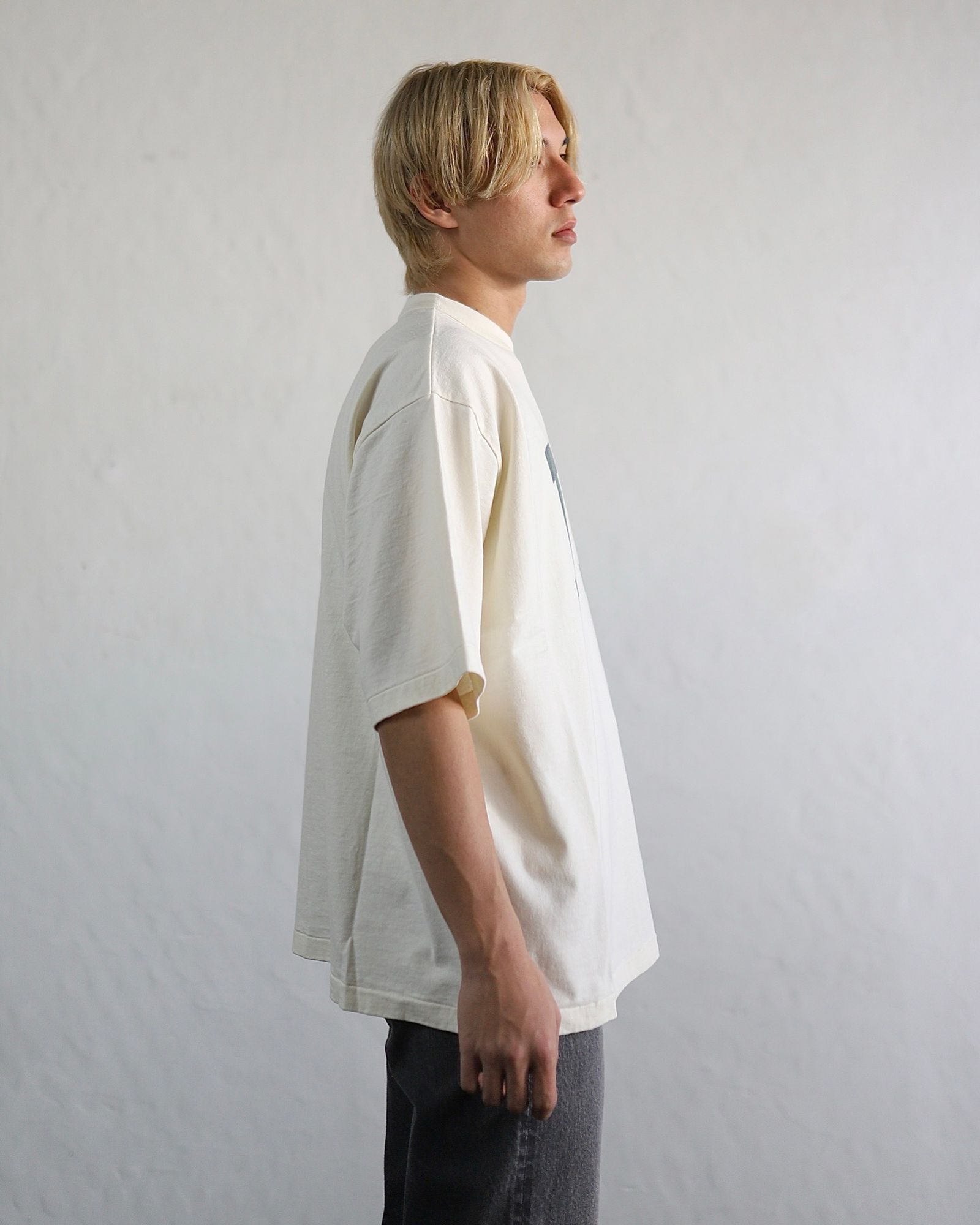 ブラームスルーツストック24SS blurhms IT-M 88/12 Print Tee