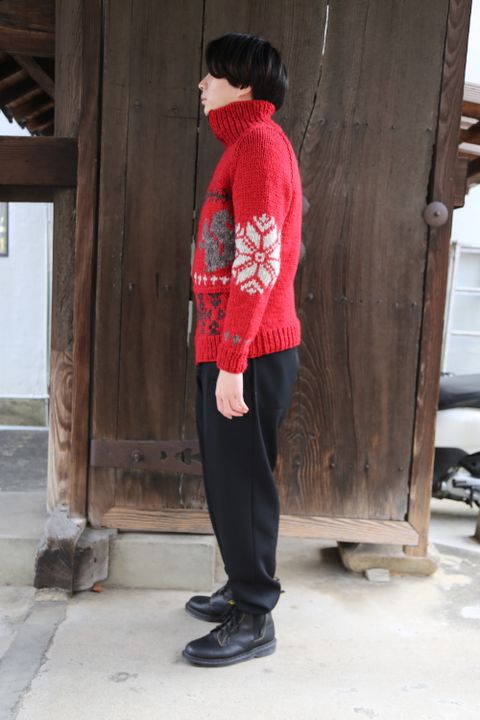 Yohji Yamamoto "BANG ON!" 新作ニットブルゾンstyle.2020.12.6.