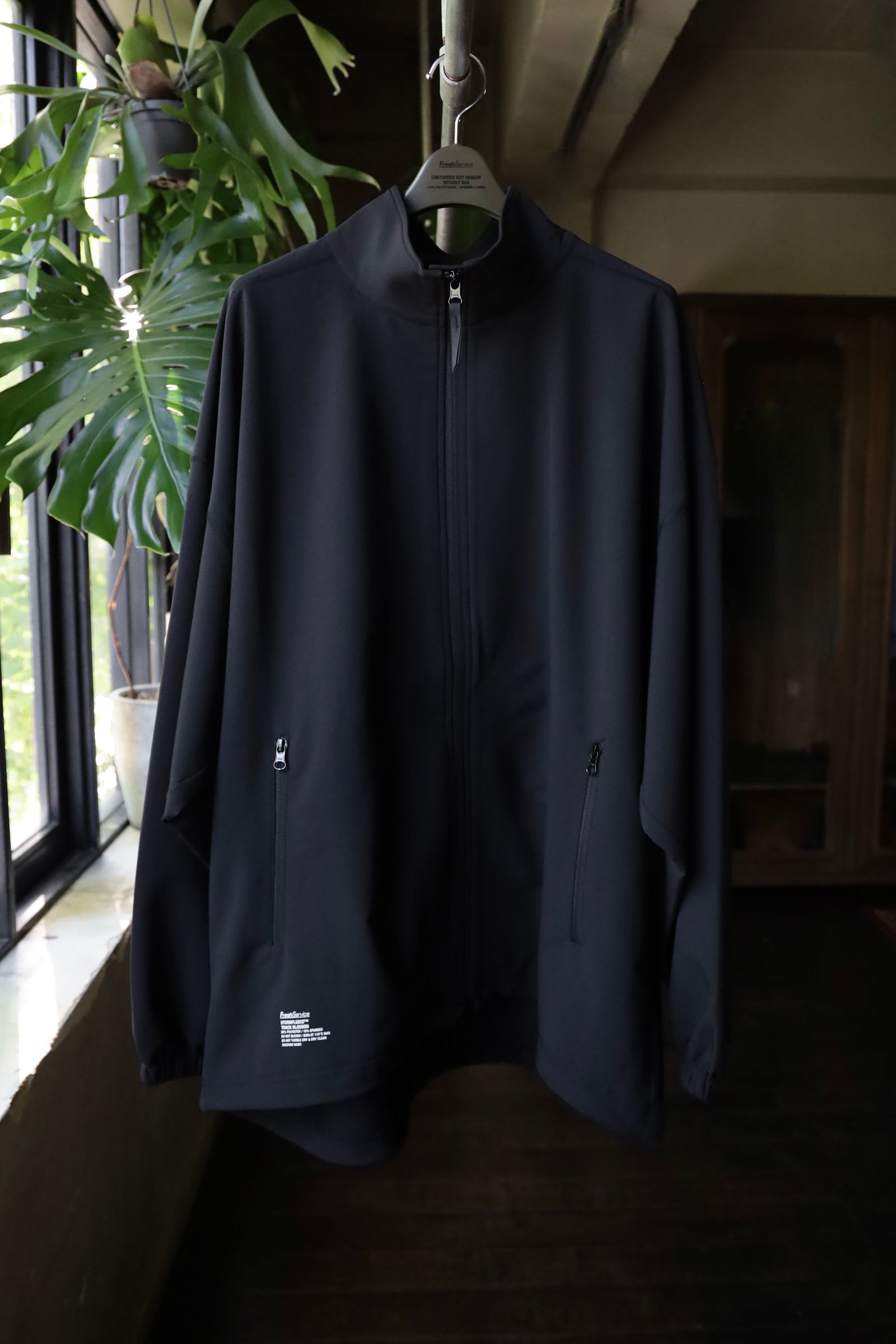 フレッシュサービス STORMFLEECE TRACK BLOUSON(FSC243-30206)BLACK