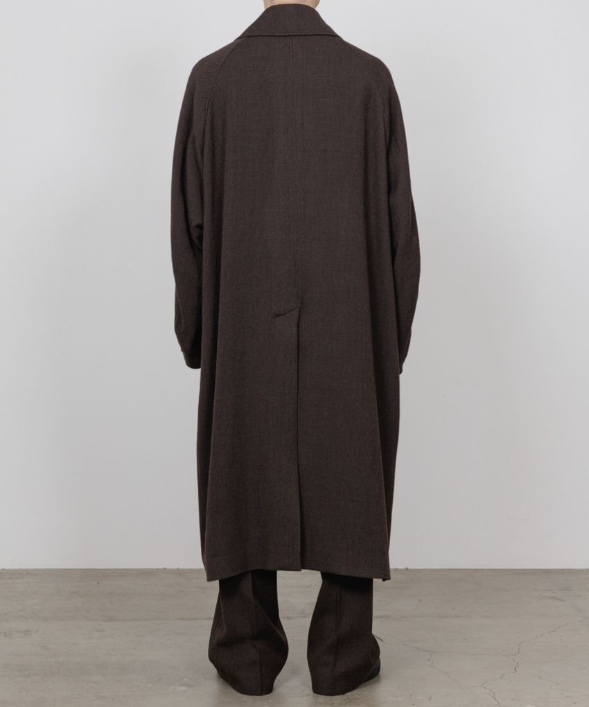 マーカ 26AW GREAT COAT(M26C10CO01C)BROWN BIRD’S-EYE☆新作発売！