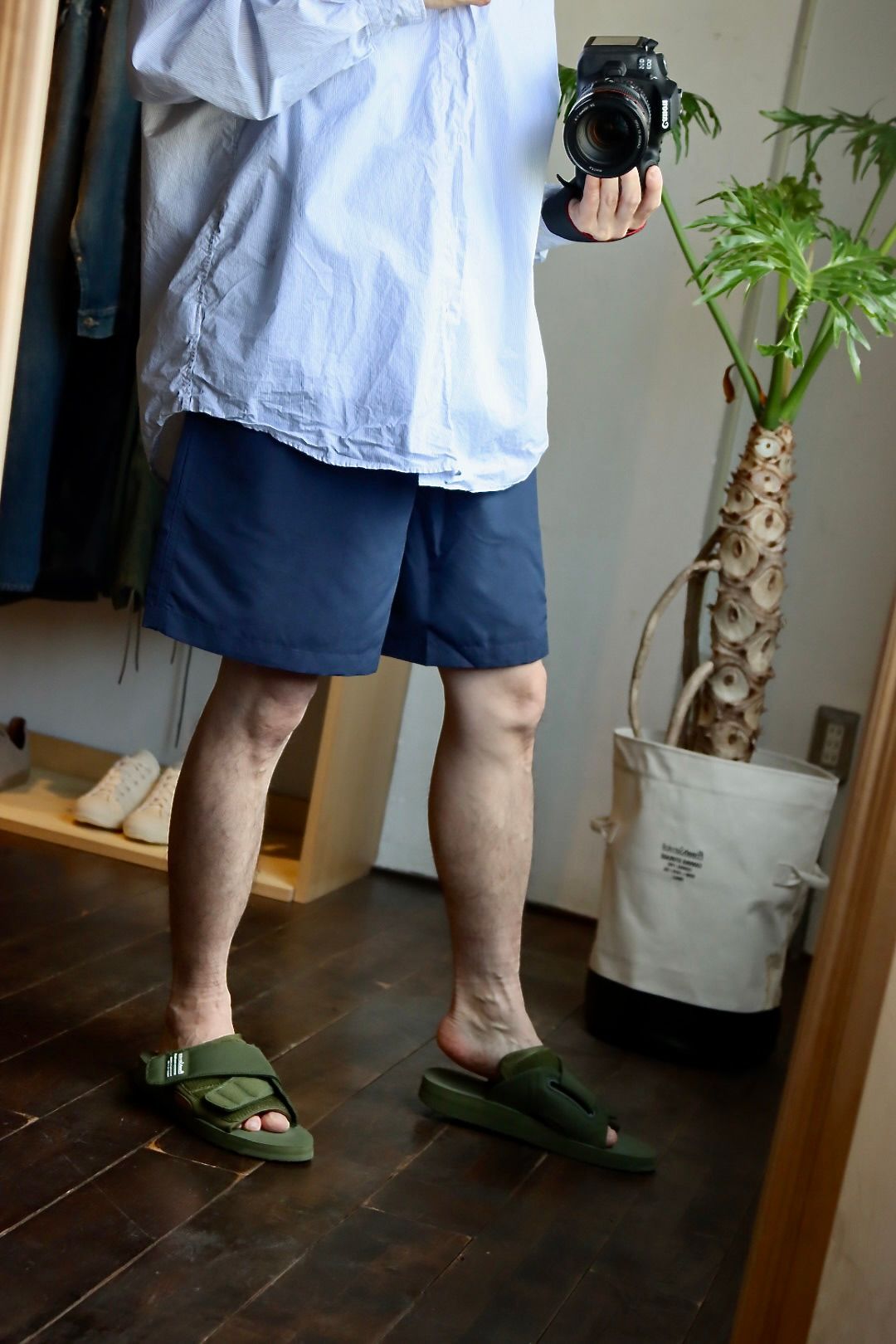 FreshService 22SS ALL WEATHER SHORTS"NAVY"style.2022.4.30.