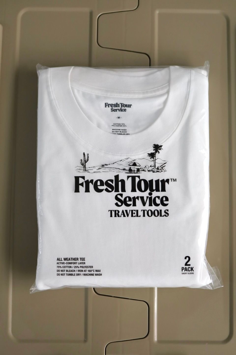 フレッシュサービス 2-PACK ALL WEATHER TEE(FSP261-70061)WHITE☆1月17日(土)発売！