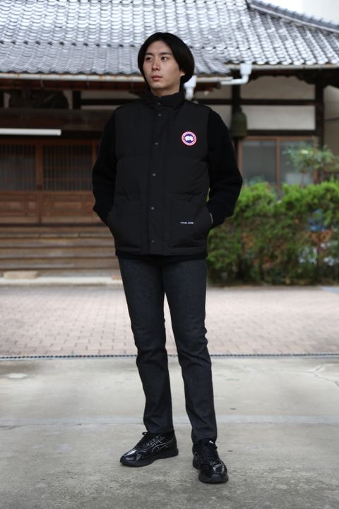 CANADA GOOSE CANADA GOOSE FREE STYLE CREW VEST(4154M)"BLACK"style.2020.10.10.