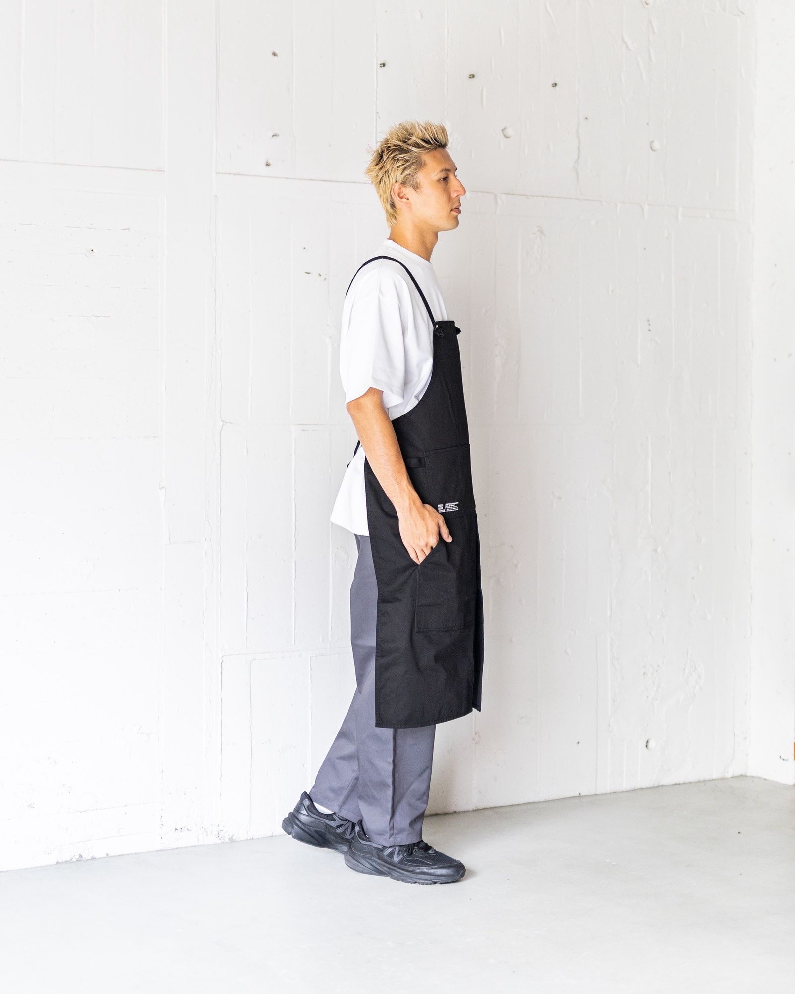 フレッシュサービス  FDS_CORPORATE UNIFORM APRON(FDS252-99087)BLACK