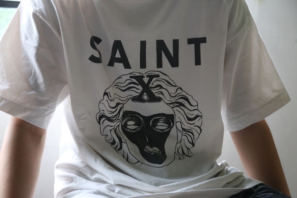 ©︎SAINT M×××××× T-SHIRT SAINTX (SM-A21-0000-013) style. 2021.07.09.