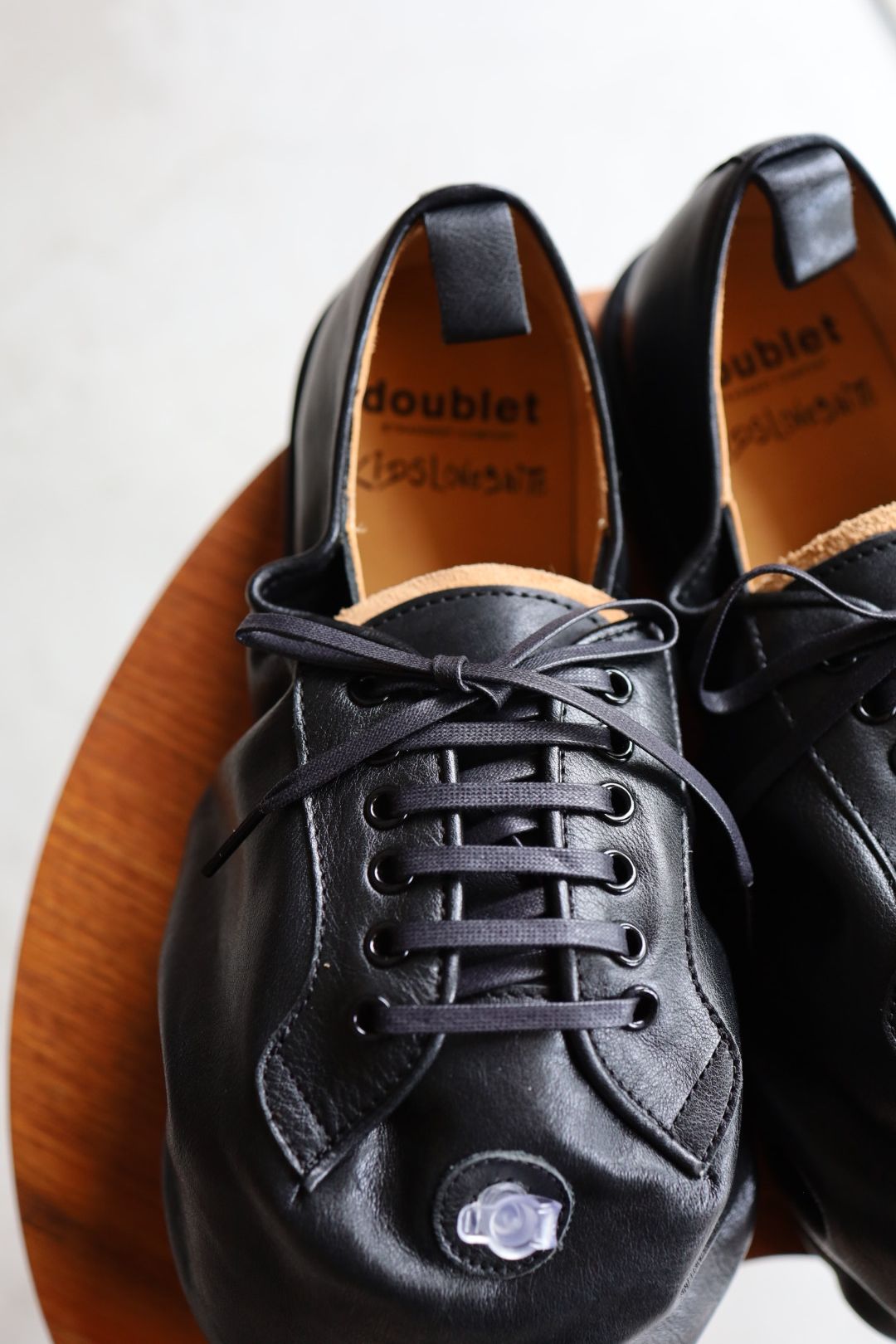 doublet ダブレット26AW 革靴 INFLATED DERBY SHOES (26AW69FT70)BLACK