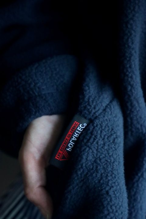 FreshService POLARTEC FLEECE STAND COLLAR BLOUSON"NAVY"スタイル