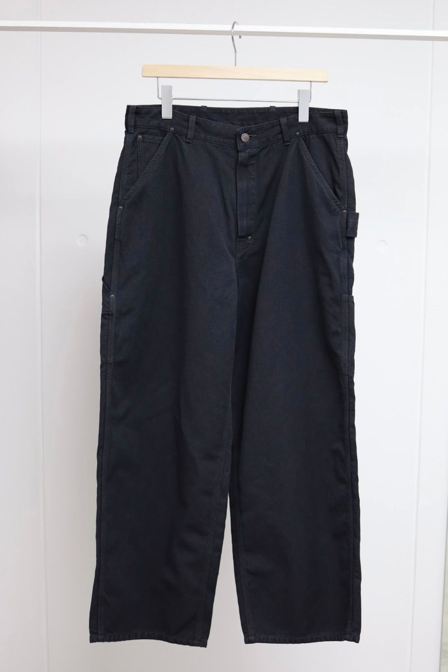 アプレッセ 2026 STYLE1 Vintage Silk Hemp Painter Pants (26SAP-04-07)BLACK☆1月24日(土)発売！