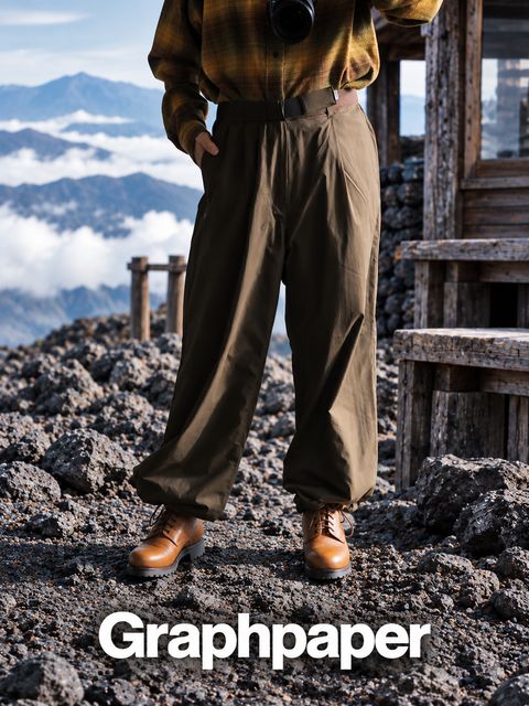 グラフペーパー PERTEX® QUANTUM AIR Light Thermo Chef Pants(GM263-40282)BROWN☆9月26日(土)発売！