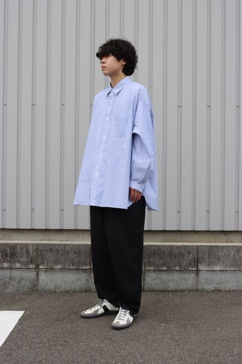 FreshService CORPORATE STRIPE REGULAR COLLAR SHIRT(FSW-22-SH_15) style. 2021.11.21.